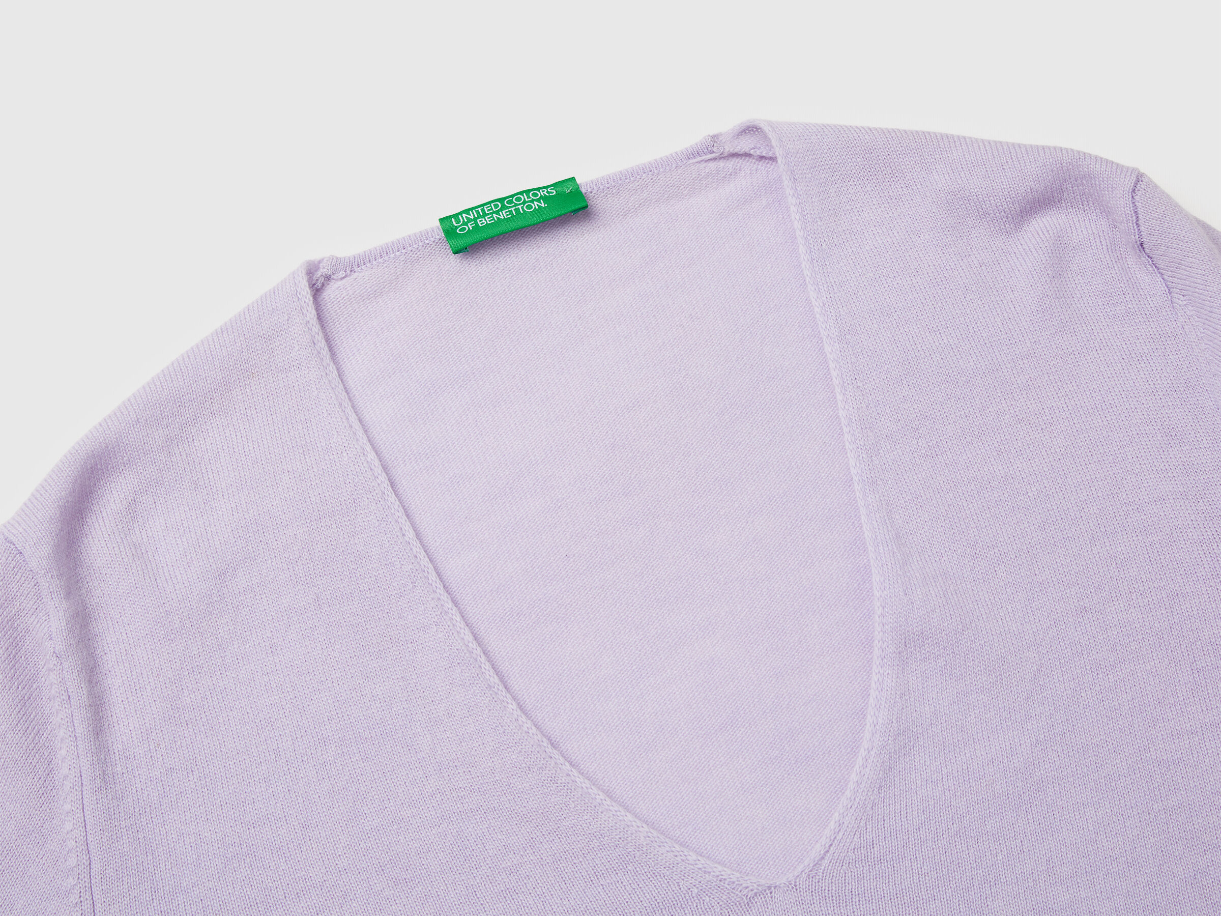 V NECK SWEATER L/S Women image number 7